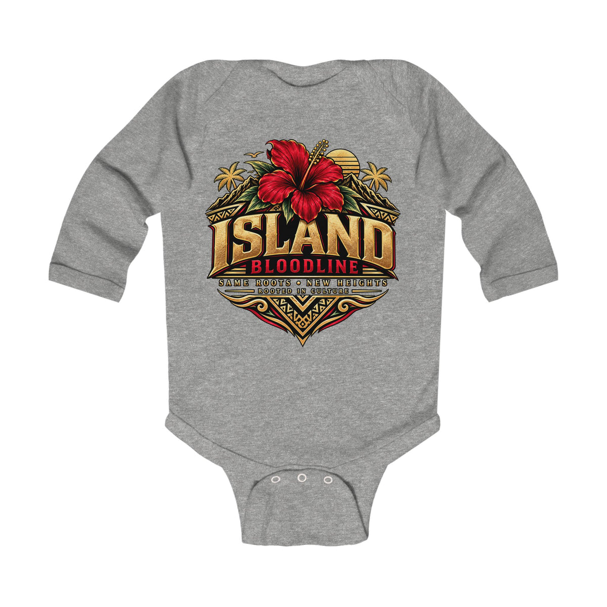 Island Bloodline Infant Long Sleeve Bodysuit