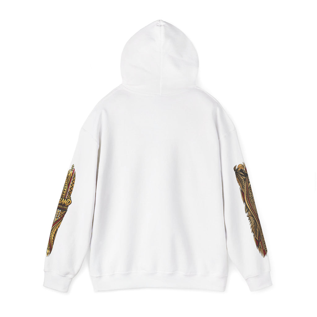 Island Bloodline Hoodie — Tropical Hibiscus Graphic Pullover