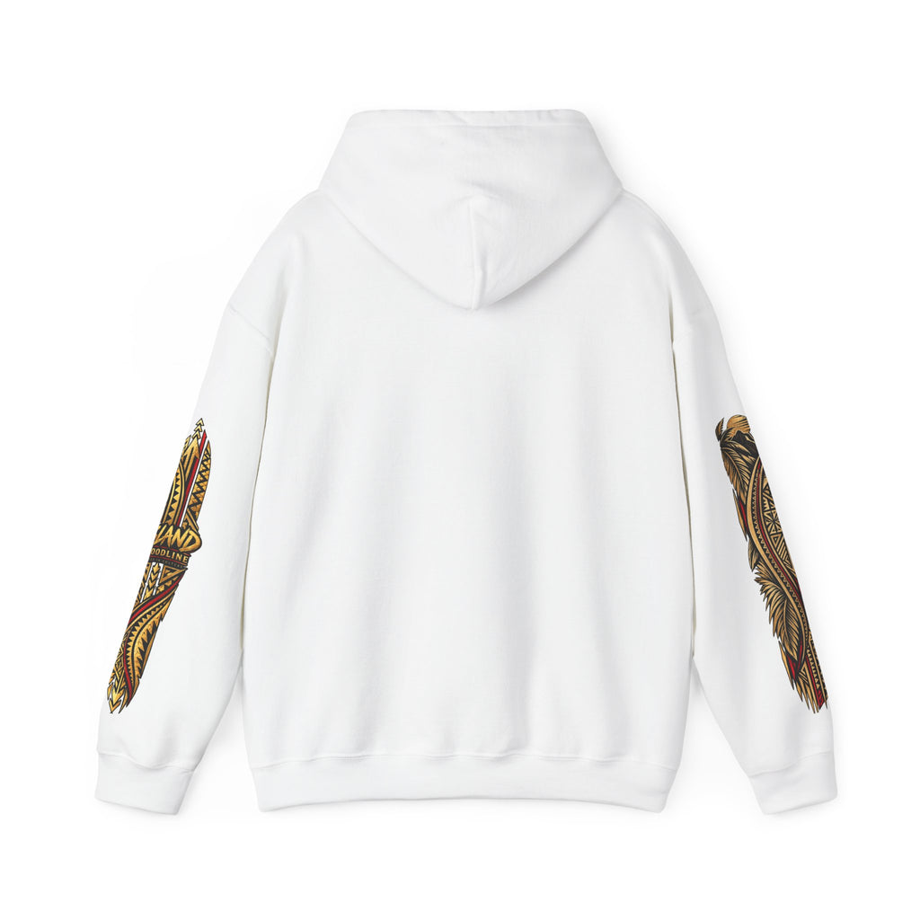 Island Bloodline Hoodie — Tropical Hibiscus Graphic Pullover