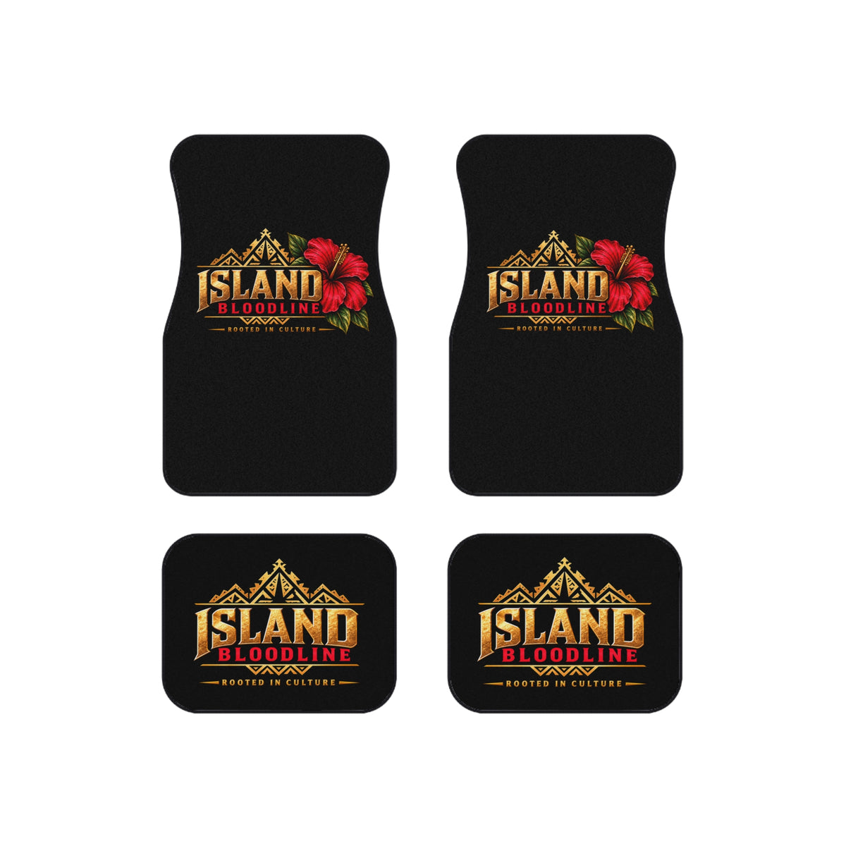 Island Bloodline Car Mats (Set of 4)