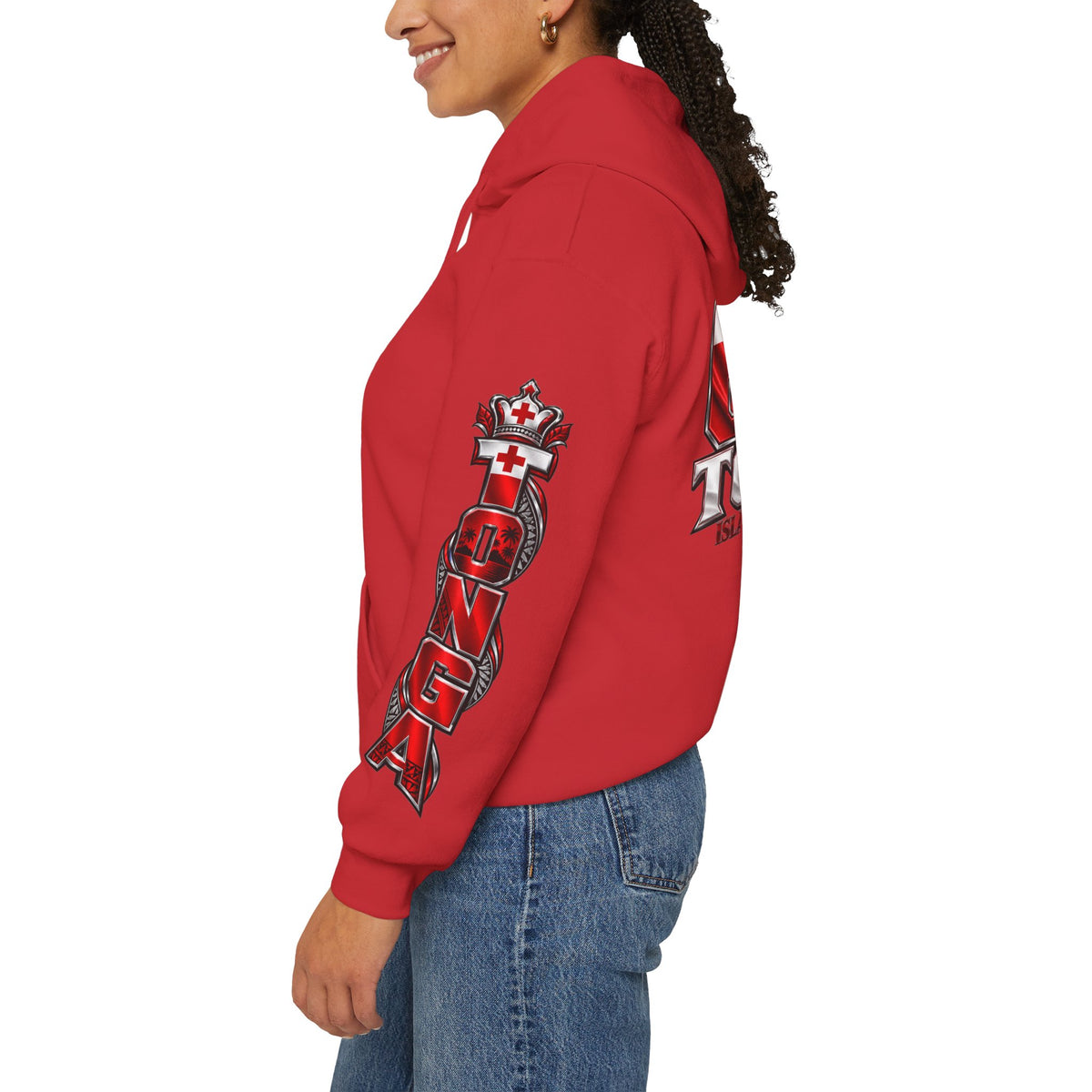 Tonga 676 Hoodie — Island Bloodline Graphic Hooded Sweatshirt
