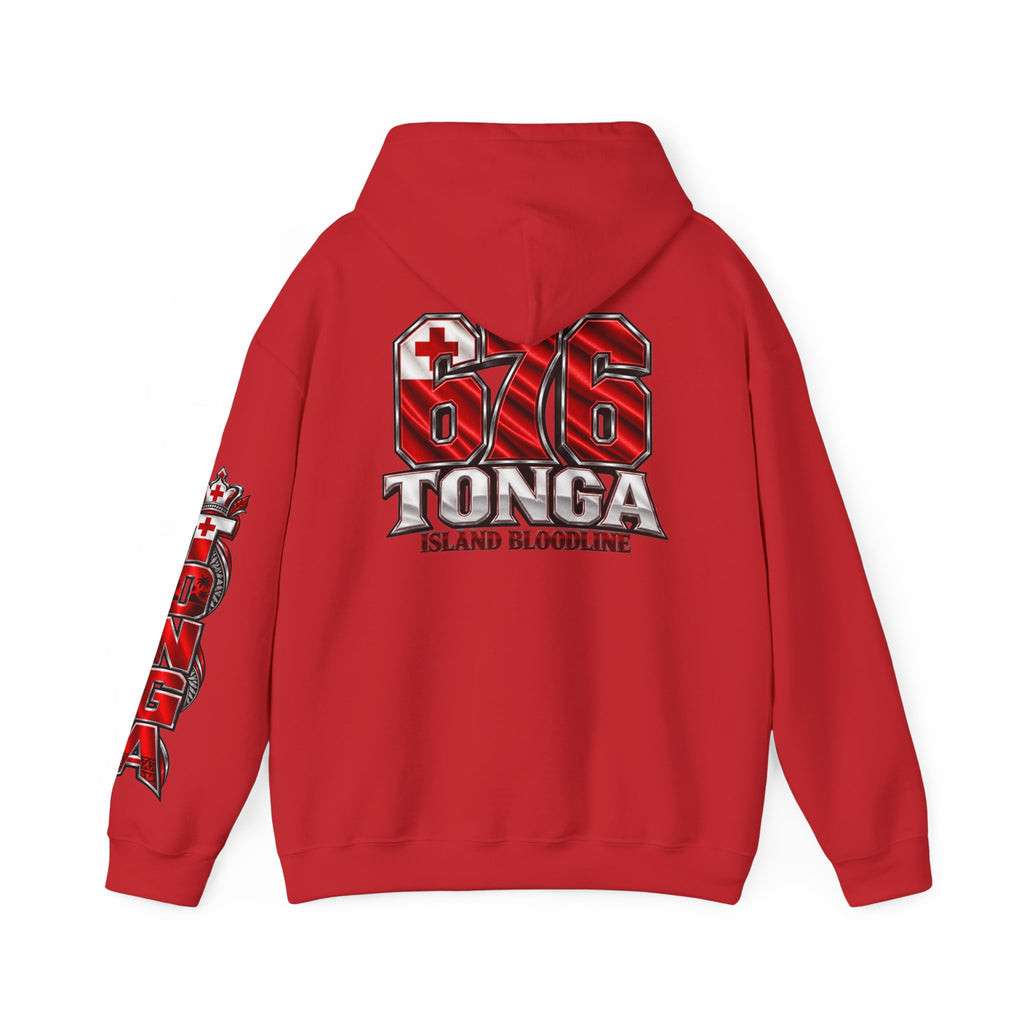 Tonga 676 Hoodie — Island Bloodline Graphic Hooded Sweatshirt