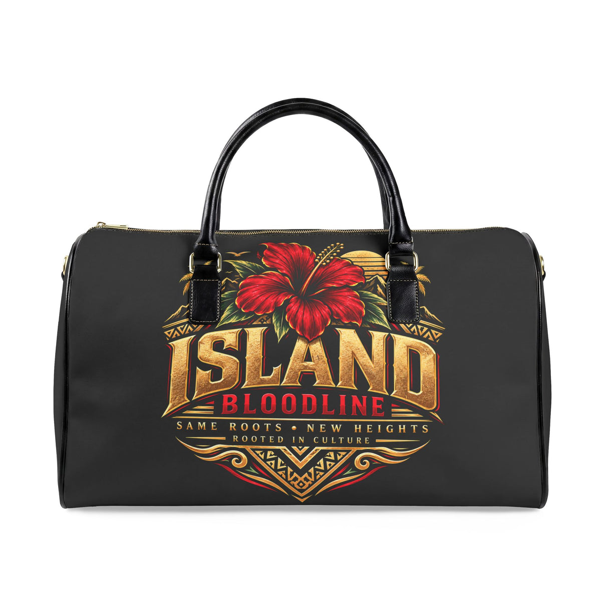 Faux Leather Travel Bag - Island Bloodline