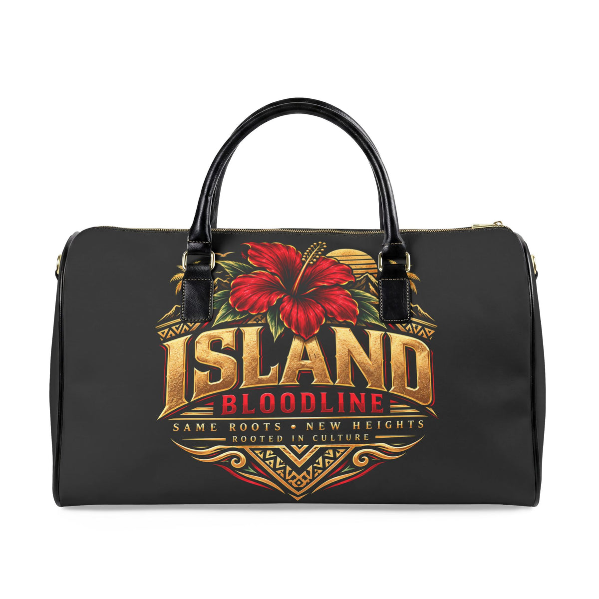 Faux Leather Travel Bag - Island Bloodline