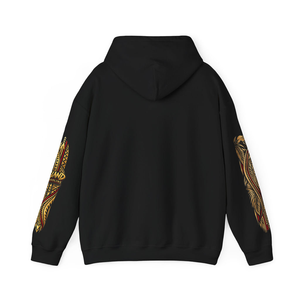 Island Bloodline Hoodie — Tropical Hibiscus Graphic Pullover
