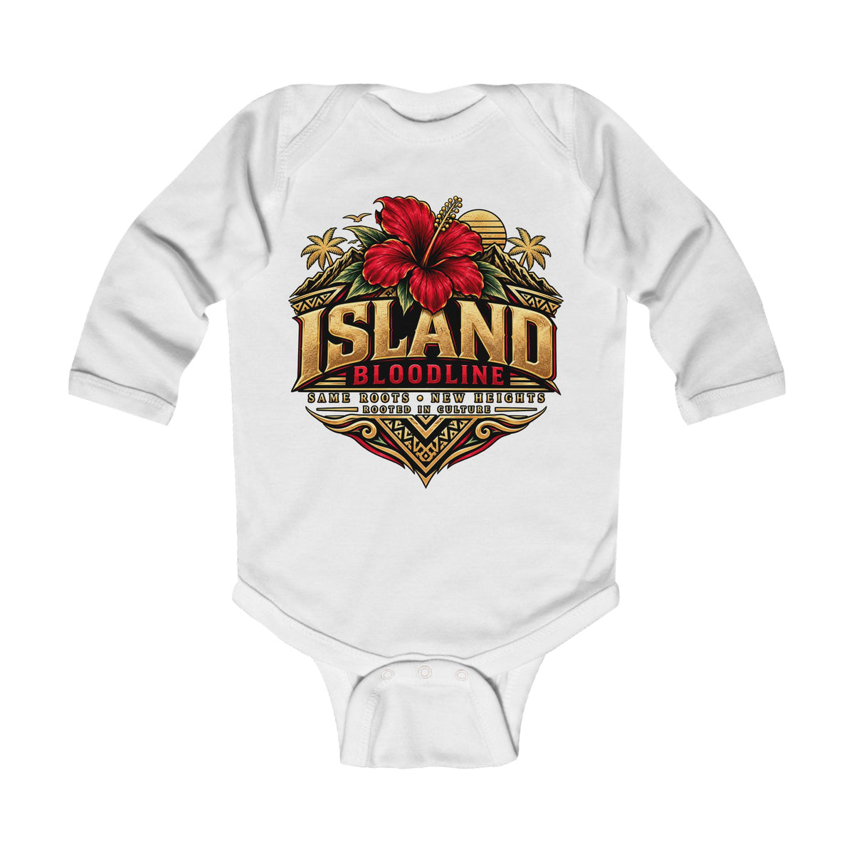 Island Bloodline Infant Long Sleeve Bodysuit